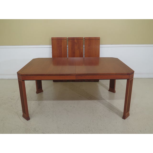 Arts and Crafts Stickley 21st Century Collection Cherry Dining Room