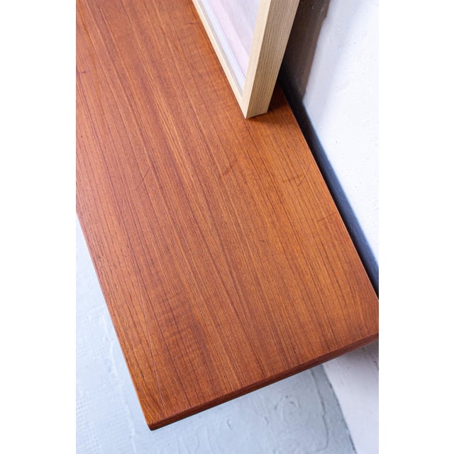 Vintage Danish Teak Display Cabinet, 1980s For Sale - Image 13 of 16