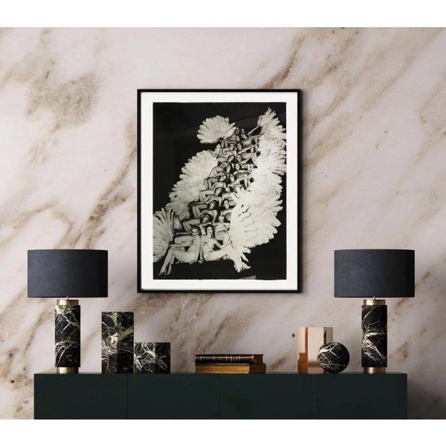 Refresh your powder room with this photo of chorus girls during opening night of "Hollywood Hotel" revue in 1938....