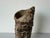 Mid-Century Modern 1980’s Vintage Organic Studio Pottery Sculptural Brutalist Texture Vase, Unsigned For Sale - Image 3 of 10