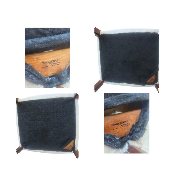 Mid-Century Modern Stamped Svegard Markaryd Teak Chairs - Set of 2 For Sale - Image 15 of 16