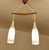 Brown Scandinavian Pendant Light in Teak and Glass, 1960s For Sale - Image 8 of 15