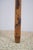 Antique 1887 French Victorian Sterling Silver Oak Wood Cane Walking Stick 35" For Sale - Image 6 of 12