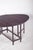 Brown Vintage Portuguese Flip Flap Oval-Top Table, 1920s For Sale - Image 8 of 11