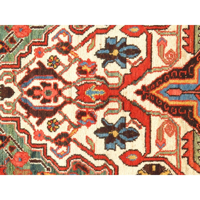 Pasargad NY Antique Persian Bakhtiari Hand-Knotted Rug - 11'3" x 19'7" For Sale - Image 4 of 8