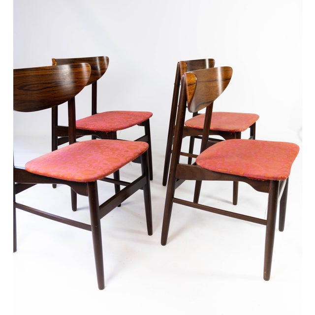 Danish Rosewood Dining Chairs, 1960s, Set of 4 For Sale - Image 9 of 15