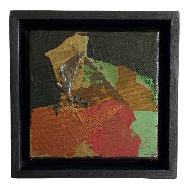 "Something Nostalgic" 2024 Framed Mini Painting by Jessalin Beutler For Sale