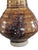 Mid Century Lava Glazed Stoneware Vase Vessels- A Pair For Sale - Image 9 of 10
