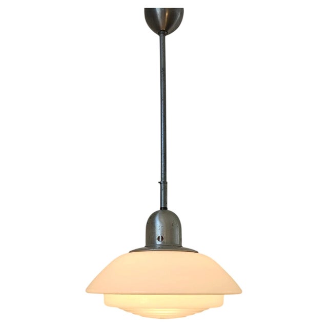 Art Deco Bauhaus Glass Pendant by Franta Anyz, 1930s For Sale - Image 16 of 16