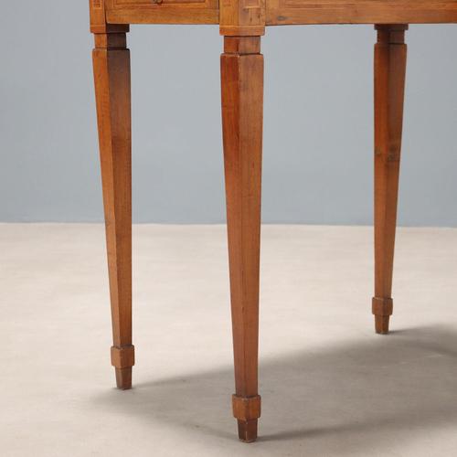 Neoclassical Coffee Table in Walnut For Sale - Image 6 of 10