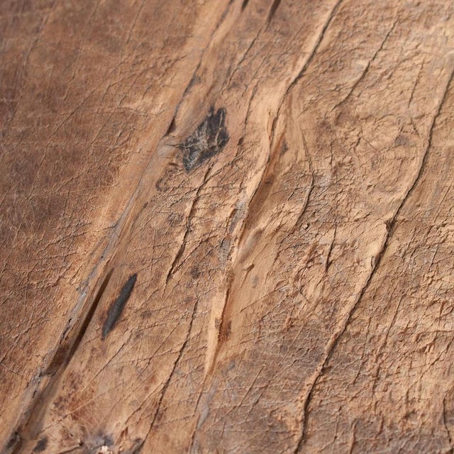 Antique Rustic Square Side Table, 1920s For Sale - Image 6 of 9