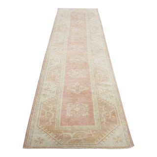 1960s Oushak Pastel Anatolian Carpet For Sale