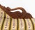 Mid 20th Century Empire Style Salesman Sample Walnut Chaise Longue For Sale - Image 5 of 9