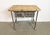 Mid-Century Modern Vintage Industrial Worktable on Wheels, 1960s For Sale - Image 3 of 18