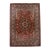 Oriental Rug with Cream, Blue, Red and Pink For Sale - Image 9 of 9