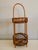 Vintage Bottle Holder Bamboo Bottle Holder Cart, 1960s For Sale - Image 11 of 13