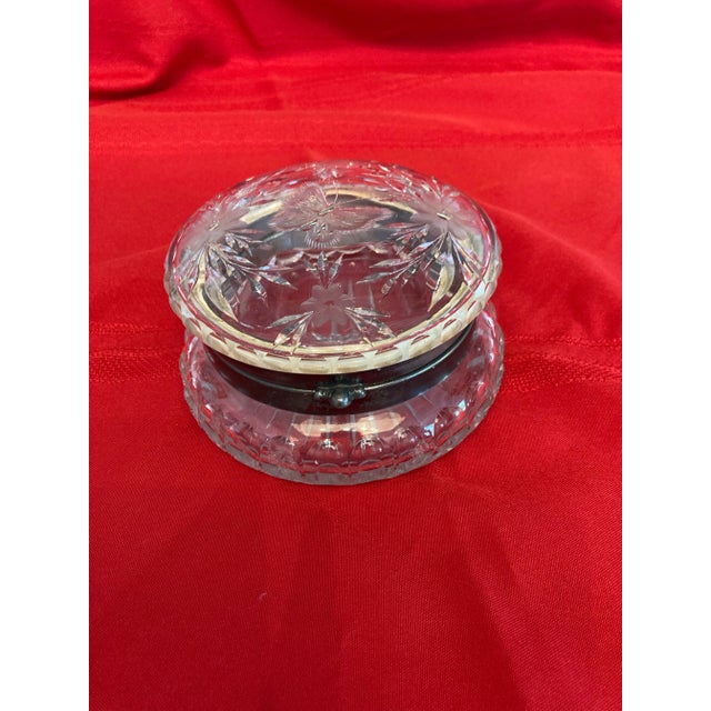 Antique Crystal Dresser or Jewelry Box For Sale In San Antonio - Image 6 of 6