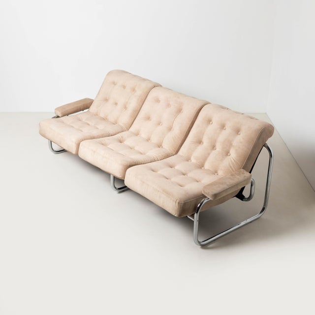 Ikea Borkum 3 Seater Sofa by Johan Bertil Häggström for Ikea, 1970s For Sale - Image 4 of 9