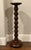 Victorian Vintage Monumental Bobbin-Turned Wood Display Pedestal or Plant Stand, 37.5” For Sale - Image 3 of 18
