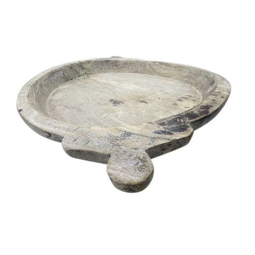 Vintage Wooden Parat Bowl For Sale - Image 4 of 5