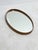 Large Oval Beech Wood Wall Mirror, 1960 For Sale - Image 6 of 10