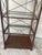 1970s Vintage Iron and Glass Etagere For Sale - Image 11 of 11