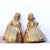 Pair Antique Brass Maiden Bells For Sale - Image 4 of 4