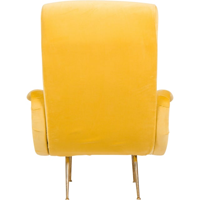 Marco Zanuso Pair of Italian Mid-Century Chairs in the Stryle of Marco Zanuso For Sale - Image 4 of 6