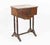 Brown Small Work Table with Mirror Inside, Italy, Early 20th Century For Sale - Image 8 of 10