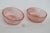 1930s Anchor Hocking Queen Mary Pair of 2 Berry Bowls Pink Depression Era Glass For Sale - Image 11 of 12