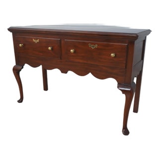 Henkel Harris Cherry Queen Anne Style Sideboard For Sale