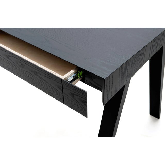 Contemporary Small Black 4.9 Desk by Marius Valaitis for Emko For Sale - Image 3 of 4