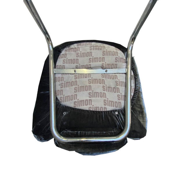 Gray Vintage Italian Office Chairs by Kazuide Takahama for Gavina, 1970, Set of 3 For Sale - Image 8 of 10