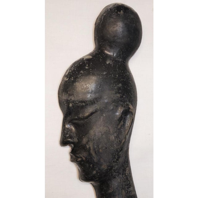 Bust of Archaic Egyptian Statue from CAS Vietri, 1960s For Sale - Image 4 of 9