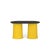 Contemporary Fat Table 5140 in Polyethylene by Loope For Sale - Image 3 of 10