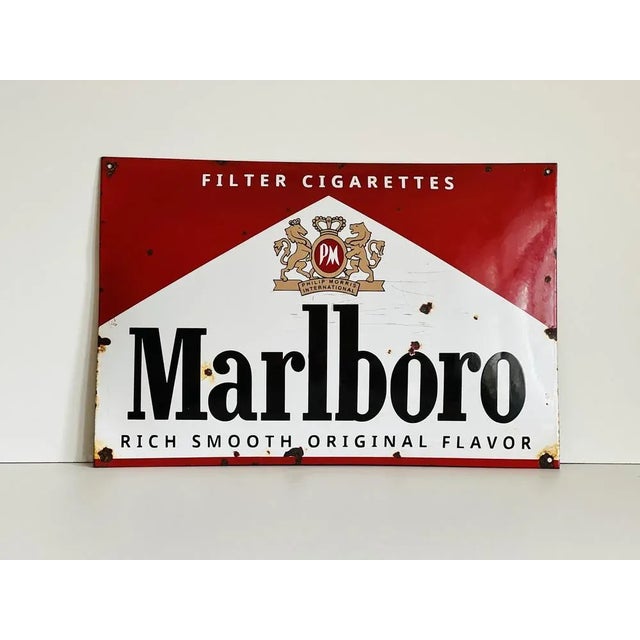 U.S.A 90's vintage Marlboro マルボロ サイン看板 U.S.A 90's vintage Marlboro マルボロ サイン看板 - メルカリ