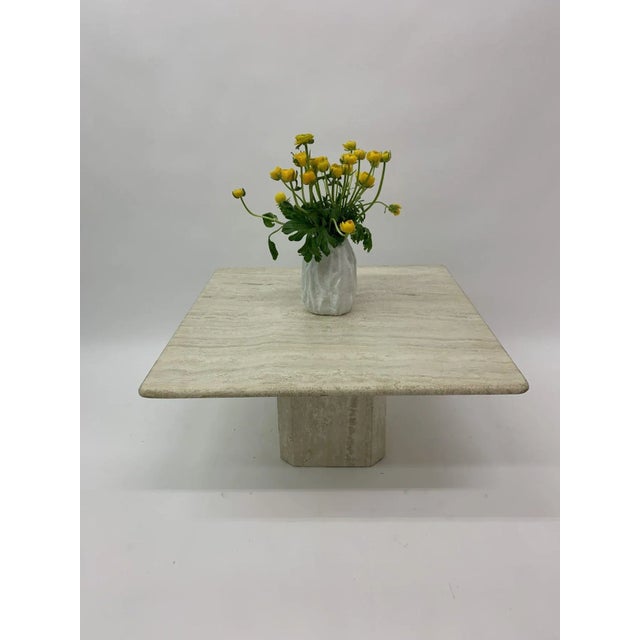 Dimensions: Condition: Good Material: Travertine Period: 1970s.