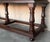 Early 20th Large Console Table with two drawers For Sale - Image 14 of 18