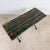 Vintage Industrial Bistro Table with Green Painted Wooden Top, 1950s For Sale - Image 9 of 13