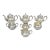 Antique Meriden B Co French Renaissance Silver Plated Figural Tea Set - 7 PCS For Sale