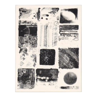 12 Panels - Abstract Etching in Ink on Paper by Patricia A. Pearce For Sale