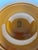 1970s Gien Gold Glaze Majolica Artichoke Plate For Sale - Image 12 of 13