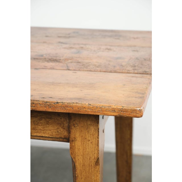 Large French Farmhouse Dining Table in Pine For Sale - Image 9 of 13