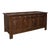 1700 Large Antique English Oak Coffer For Sale
