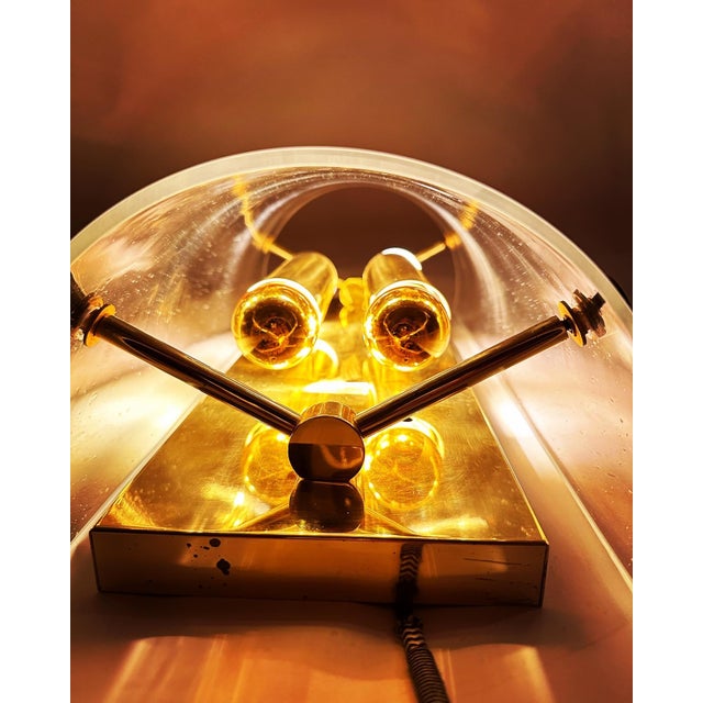 Vintage Wall Light from Glashütte Limburg, 1970s For Sale - Image 9 of 12