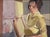 "Ulanda - Painting in Studio Class" Bay Area Figurative Movement Oil on Canvas by Patricia Gren Hayes For Sale In Monterey, CA - Image 6 of 16