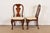 Baker Furniture Georgian Carved Mahogany Dining Chairs, Set of Four For Sale - Image 9 of 12