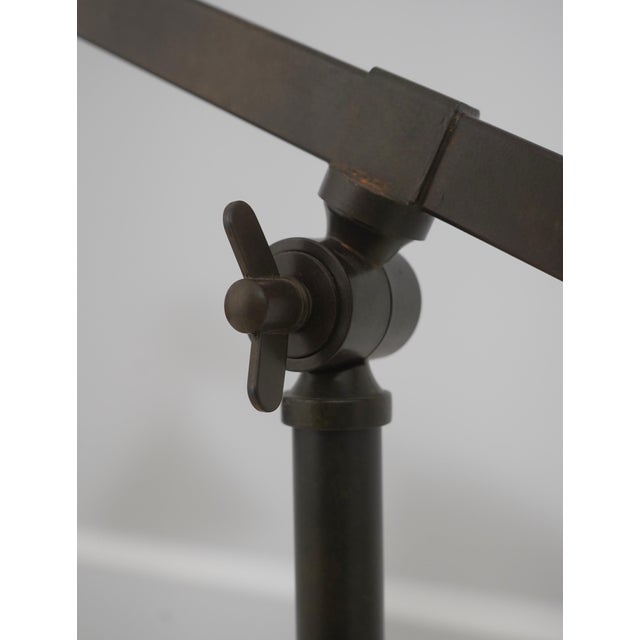 Restoration Hardware Industrial Pulley Floor Lamp For Sale In Philadelphia - Image 6 of 11