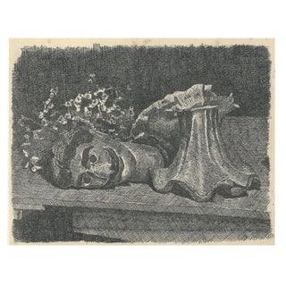 Giorgio Morandi, Still Life with Puppet's Head, 1927-1957, Lithograph For Sale