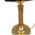 1970s Brass Night Lamp, Table Lamp With Lampshade, Germany, 1970s. For Sale - Image 5 of 12